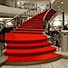GladsBuy Indoor Red Carpet Stairs 10' x 10' Computer Printed Photography Backdrop Indoor Theme Background YKY-189