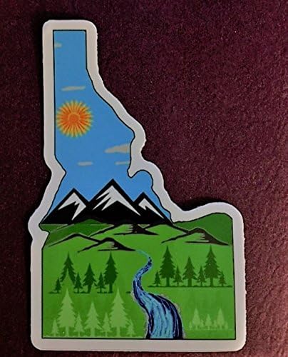 Idaho Sticker, Custom Idaho Forests Sticker