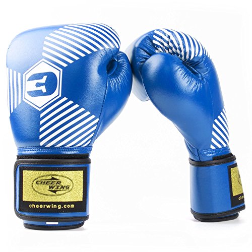 image for Cheerwing Boxing Gloves Professional Muay Thai Kickboxing Sparring Tra