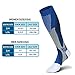 Compression Socks(20-30 mmHg) for Men Women, for Running, Pregnancy, Flight, Travel, Nursing, Boost Stamina, Speed Up Recovery, Better Blood Circulation, Blue,1 Pair (Blue S/M)