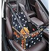 GoBuyer-Waterproof-Dog-Car-Seat-Booster-Car-Booster-Seat-for-Dogs-Free-Strap GoBuyer Waterproof Pet Dog Car Seat Booster Carrier with Seat Belt Harness and Headrest Strap for Puppy Cat