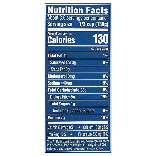 BUSH'S BEST 15.5 oz Canned Black Chili Beans/Mild, Source of Plant