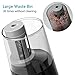 Electric Pencil Sharpener, Smart Stop, Clean on Top, USB or AC or 4 AA Batteries Operated, Included Adapter and USB Cable,Heavy Duty Helical Blade Sharpener, Safety Device