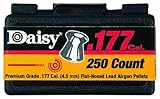 Daisy Outdoor Products .177 Cal. Flathead Pellets (250) (Silver, 4.5 mm)