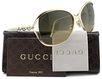 GUCCI GG4250/S Sunglasses Gold w/Brown Gradient (0J5G