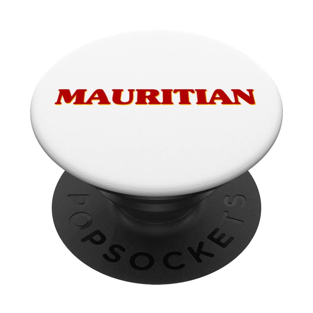 Mauritian DNA Roots Aesthetic Nationality Pride Heritage PopSockets Swappable PopGrip