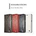 S7 edge Case,Galaxy S7 edge Wallet Case,AKHVRS Slim Genuine Leather Magnet Cover Wallet Leather Case Flip Cover Folio Case,[Card Slot][Wallet][Magnetic Closure] for Samsung Galaxy S7 edge (Brown)