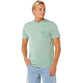 Rip Curl Mens Graphic Short Sleeve Crew Neck T-Shirt, Standard Fit