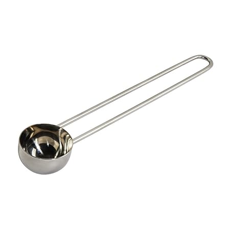 Xavax Kaffeelöffel (für ca. 6g Kaffeepulver, Kaffeemaß-Löffel aus Edelstahl, Kaffeelot 16,8 cm lang, spülmaschinengeeignet un