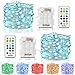 2 Sets Color Changing Fairy Lights, Battery Operated Twinkle Lights with Remote 13 Colors Waterproof 3 AA Battery Case, String Lights for Bedroom Wedding Party Christmas Halloween, 16.4 Ft 50 LEDs primary