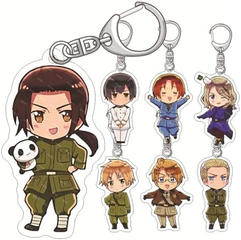 Amazon.com: YOYOSHome Set of 7 Anime Axis Powers Hetalia Acrylic