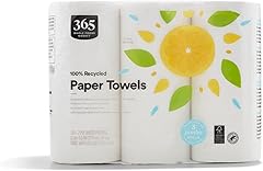 365 by Whole Foods Market, 100% Recycled Jumbo Paper Towels, Ultra-Strong, 135 Sheets per Roll, 3 Count