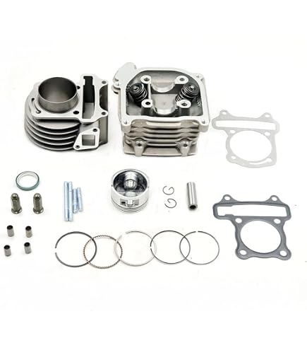 Amazon.com: ZTDZZH 50mm Bore Cylinder Head Kit for GY6 50cc to