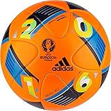 Adidas Euro16 Winter High Visibility Official Match Soccer Ball (Orange) Beau Jeu