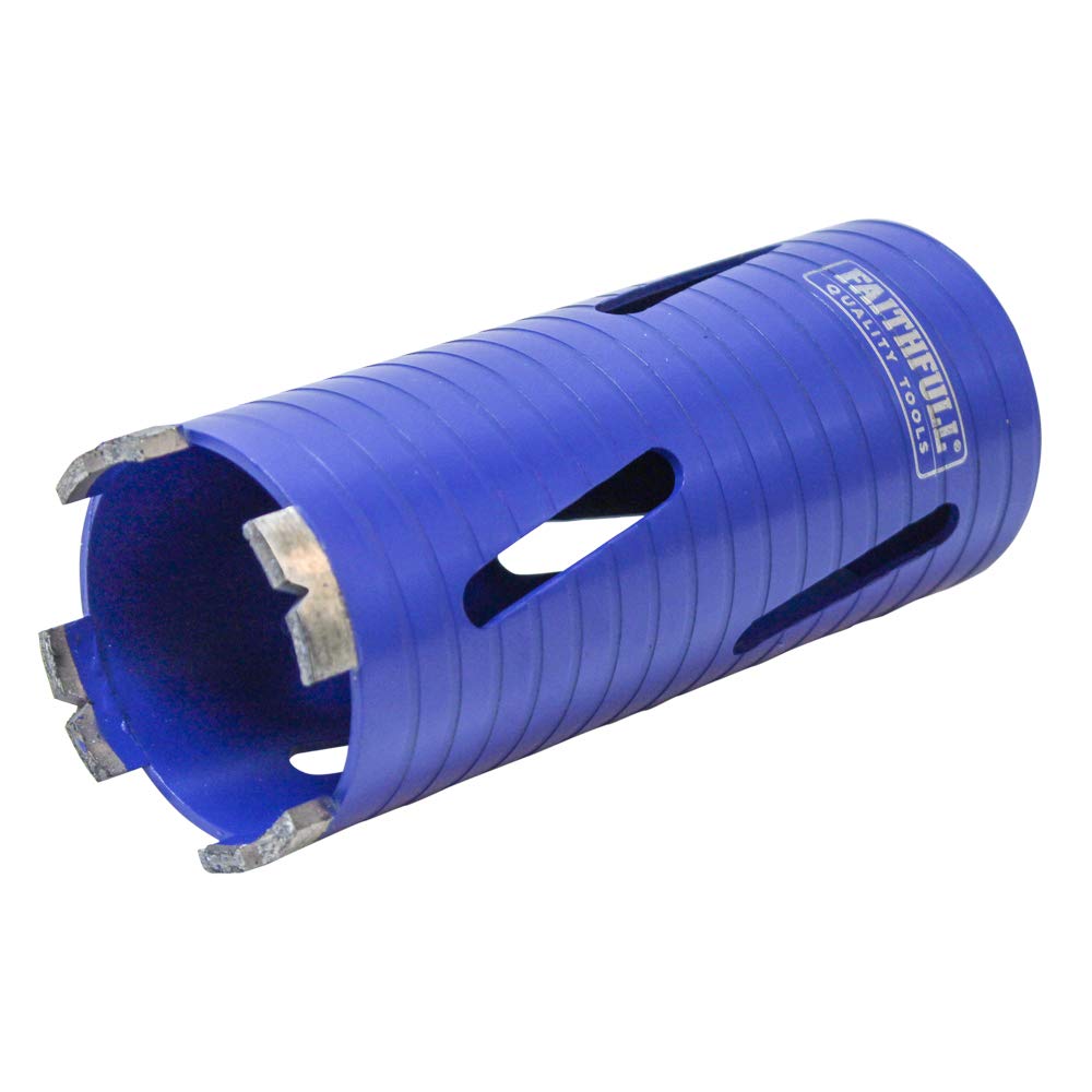 Faithfull FAIDCD65 Dry Diamond Core Bit, Blue, 65 mm x 150 mm