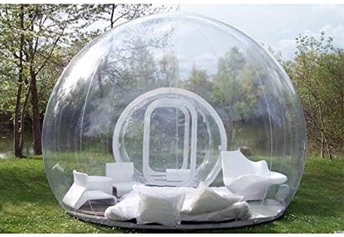 Inflatable Bubble Tent, Transparent Outdoor Single Tunnel Family Camping Backyard With 3 Sizes