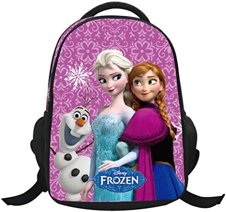 MITIAO Elsa and Anna with Olaf from Frozen Backpack Rucksack School Bag P5