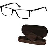 Tom Ford FT5408 Geometric Shape Eyeglass Frame With Luxury Eyewear Kit