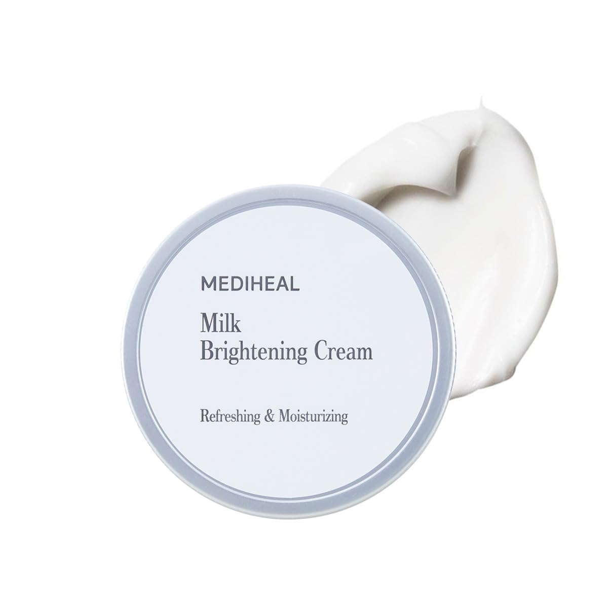 MEDIHEAL OFFICIAL(メディヒール) ミルクブライトニングクリーム50ml Milk Brightening Cream 50ml ナイアシンアミド グルタチオン ツヤ肌 高保湿 韓国 スキンケア商品画像