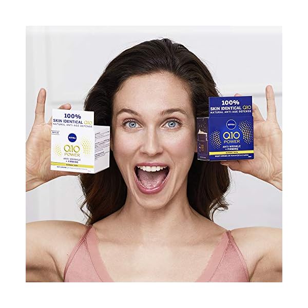 NIVEA-Q10-Power-Anti-Wrinkle-Firming-Age-Spot-Day-Cream-SPF30-50-ml-Anti-Ageing-Face-Cream-with-Creatine-Q10-Reduces-the-Appearance-of-Wrinkles NIVEA Q10 Anti-Wrinkle Power Protecting Day Cream SPF 30 (50ml), Anti-Wrinkle Face Cream with Skin Identical Q10 and…