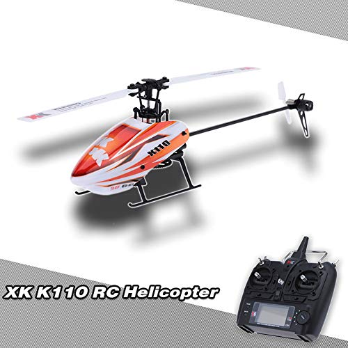 millet16zjh XK K110 6CH 3D 6G System Brushless Motor RTF Remote Controlled RC Helicopter