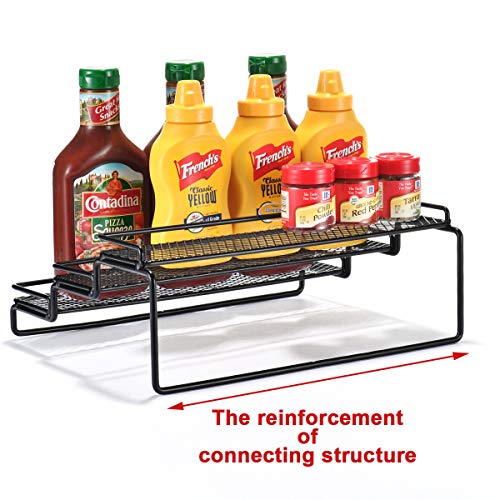 4 Tier+Expandable+Cabinet+Spice+Organizer