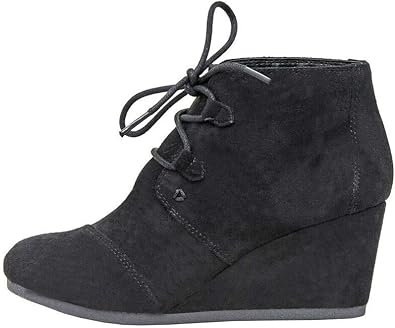 wide width wedge booties