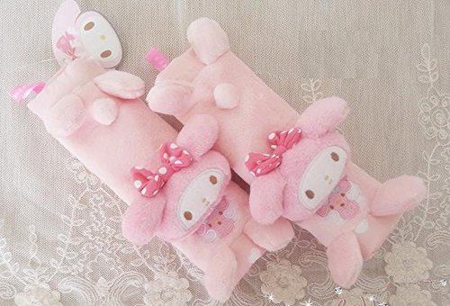 Finex My Melody 2pcs Car Seat Belt Sets Cover