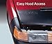 LeBra 55949-01 Front End Cover Nissan Altima - Vinyl, Black