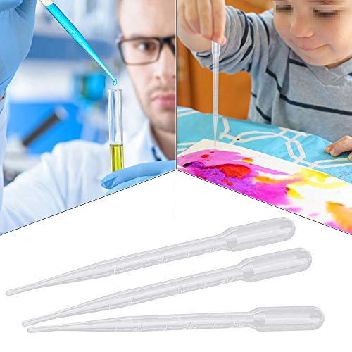 SelfTek Plastic Graduated Cups with Tools - 50 Pack 30ml Measuring Cups, 50 Pack Mixing Sticks, 50 Pack 3ml Dropping Pipette for Mixing Resin, Stain, Epoxy, Paint