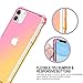 SALAWAT for iPhone 11 Case, Clear Cute Gradient iPhone 11 Phone Case Slim Anti Scratch Flexible TPU Cover Reinforced Corners Shockproof Protective Case for iPhone 11 6.1 Inch 2019 (Pink Gold)