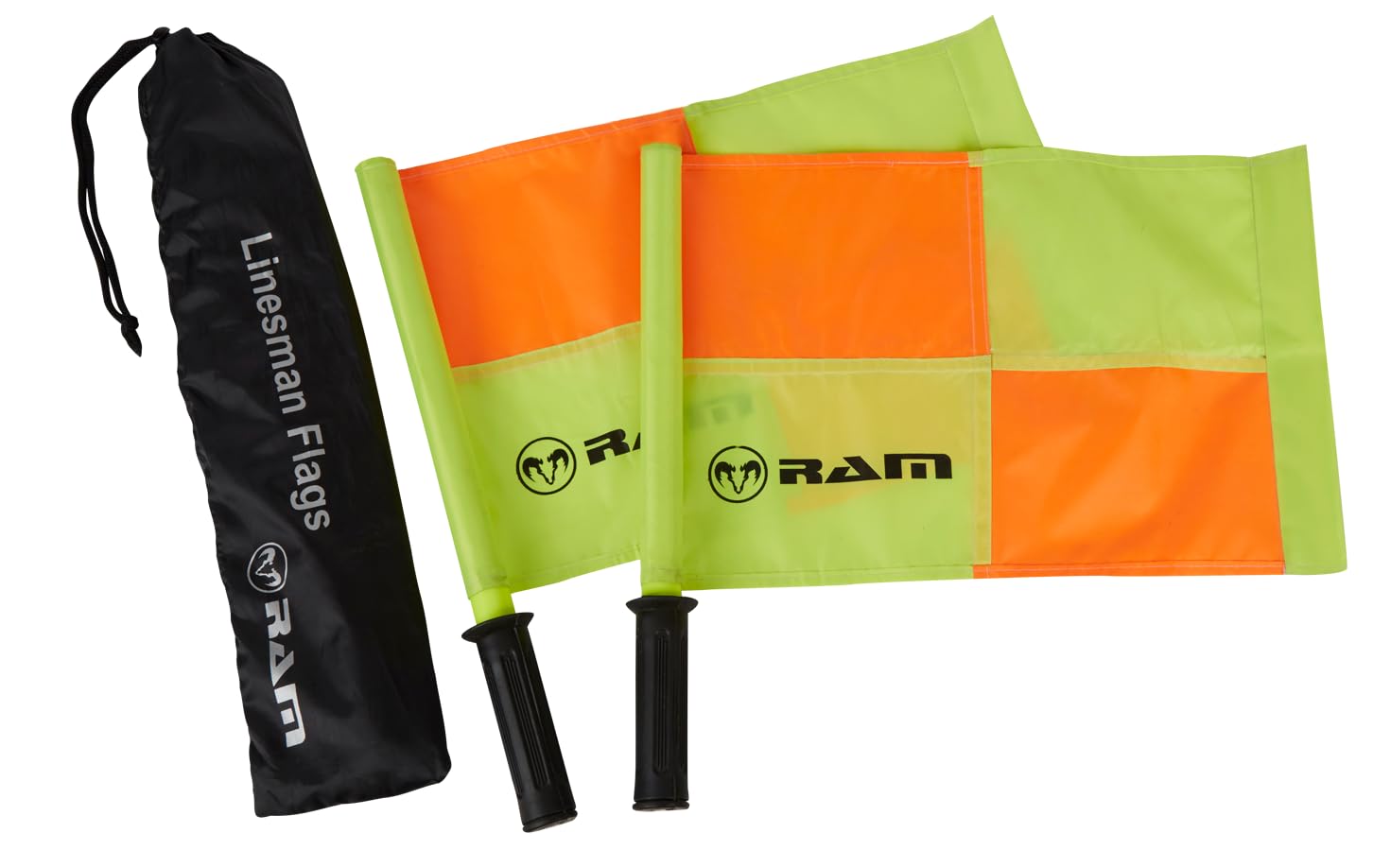 Ram Rugby Linesman Flags - 2 Per Set - Refereeing Accessories