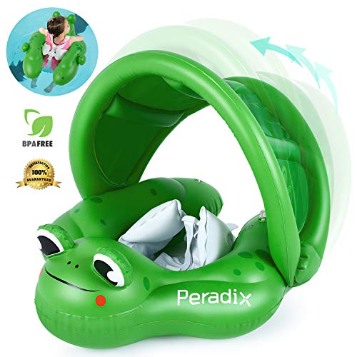 Peradix Inflatable Baby Swimming Float Ring Baby Floaties