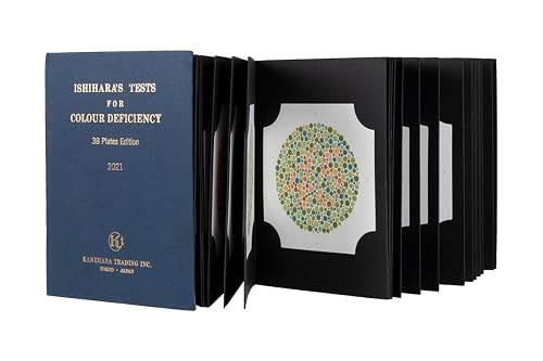 thumbnail image 2 of Ishihara Test Chart Books For Color Deficiency – 38 Plates – Color Vision Testing – US 2 of 5