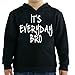 It's Everyday Bro Maverick Kids Hoodie (Large / 10-12 Yrs, Black)