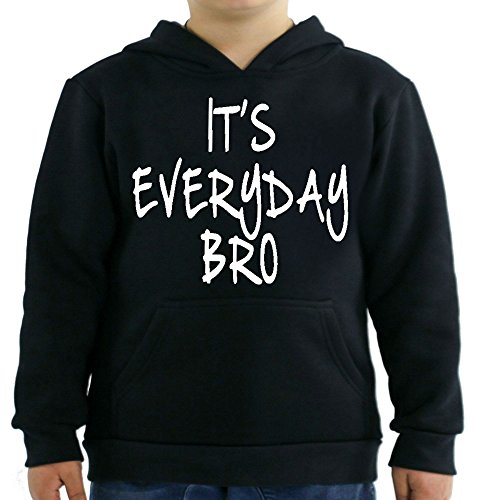 It's Everyday Bro Maverick Kids Hoodie (Medium / 6-8 Yrs, Black)