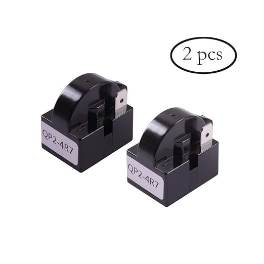 bestsupplier 2 pcs QP2 – 4R7 4,7 Ohm 1 Pin Nevera PTC arranque ...