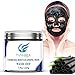Charcoal Mud Mask Wash Off, Tansmile Deep Pore Cleansing Mask Activated Charcoal Black Facial Mask Wash Off Jelly Mask Black Charcoal Clay Mask for Hydrate, Exfoliation, Revitalizes Skin (7.9oz)