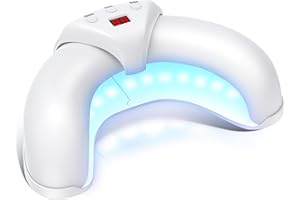 SUMMEE Nail Fungus Laser Cleaning Device for Multiple Toenails, Repair Appearance of Discolored or Damaged Nails, Advanced Portable Nail Fungus Device with 470nm Blue Light + 905nm Infrared Light