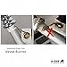 A-ONE 5Ft Tangle Free Spinning Flagpole Deluxe Aluminum American US Flag Pole Kit with Stainless Steel Rust Prevention Clip and Free Bracket for Outdoor Residential or Commercial Wall Mount, Silver