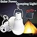 15W Solar Panel Powered LED Bulb Light Portable Outdoor Camping Tent Energy Lamp