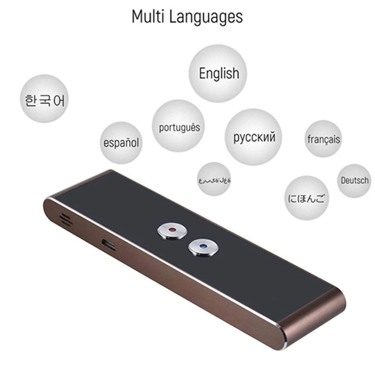 TreeonLife Barre de Traduction vocale de traducteur Intelligent