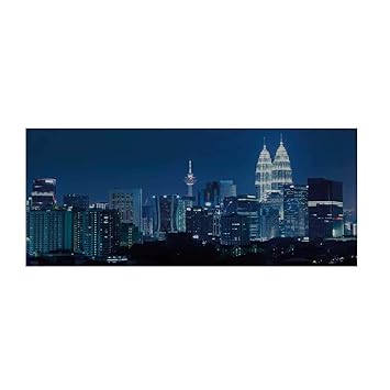 Amazon Com Tecbillion Cityscape Beautiful Floor Sticker Kuala