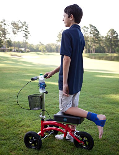 KneeRover Universal Cup Holder Bottle Holder Accessory for Knee Walkers Scooters Rollators Rolling Walkers and Wheelchairs