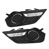 Akozon Car LED Daytime Running Light Turn Signal