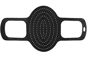 Heat Resistant Silicone Sling for Safe Lifting of Bakeware from Pressure Cookers (Black)
