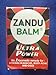 4 X Zandu Balm Ultra Power Balm