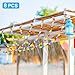 Ecore Fun 8 PCS 10ft Luau Party Supplies Luau Party Decorations Hawaiian Party Decorations Tropical Party Decorations Supplies Flower Banner for Summer Party Decorations, Luau Theme Wedding Decoration