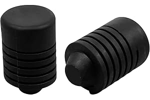 Merdege 2 PCS Hood Bumper Stop Rubber, Shock-Absorbing Hood Rubber Bumpers Cushions, Bonnet Spin Cushion Damping Stoppers, Compatible with Sylphy Sunny Teana Bluebird Tiida (Black)