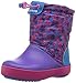 Crocs Crocband LodgePoint Graphic Boot (Toddler/Little Kid), Leopard, 6 M US Toddler